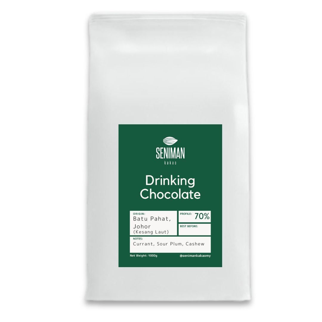 Drinking Chocolate 70% Batu Pahat, Johor (Kesang Laut)