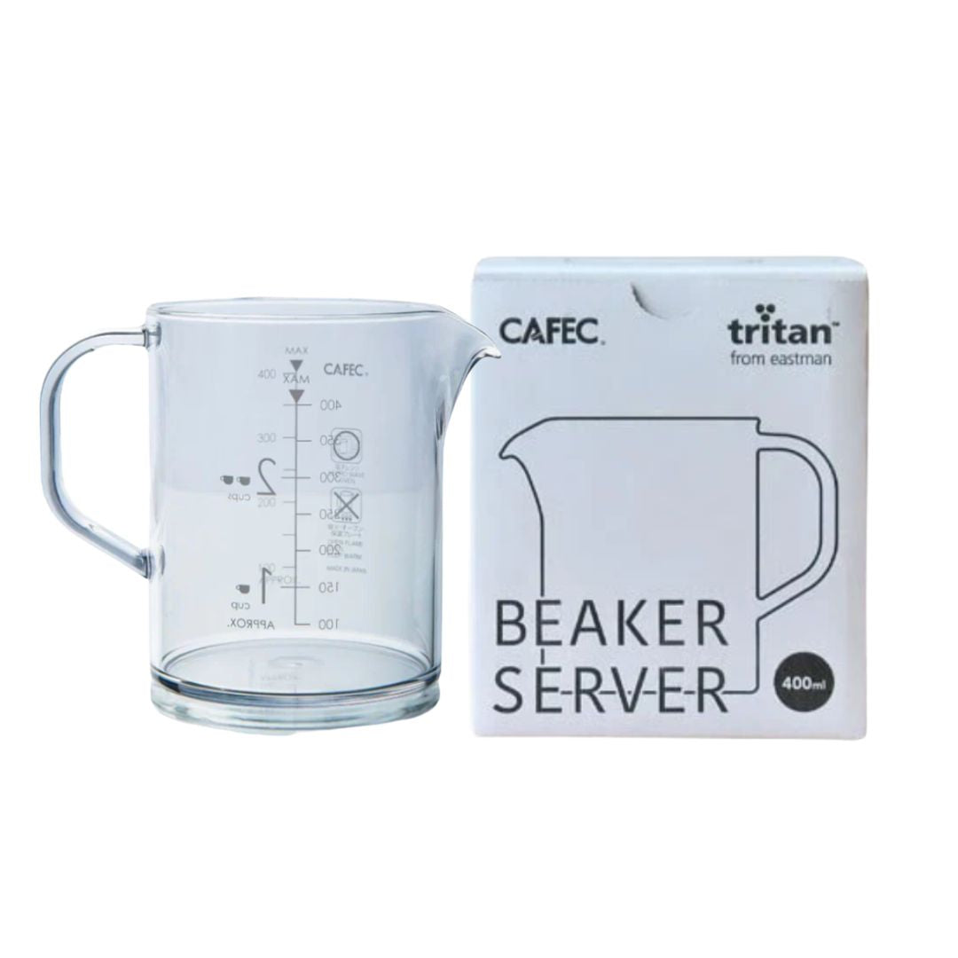 CAFEC Tritan Beaker Server - 400ml