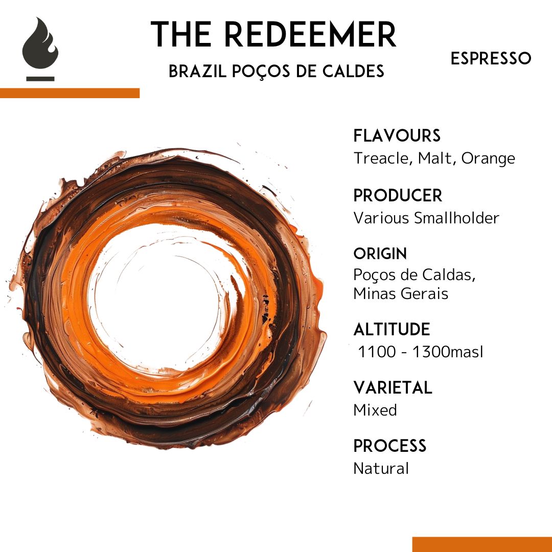 Brazil Poços de Caldas Espresso Single Origin — The Redeemer