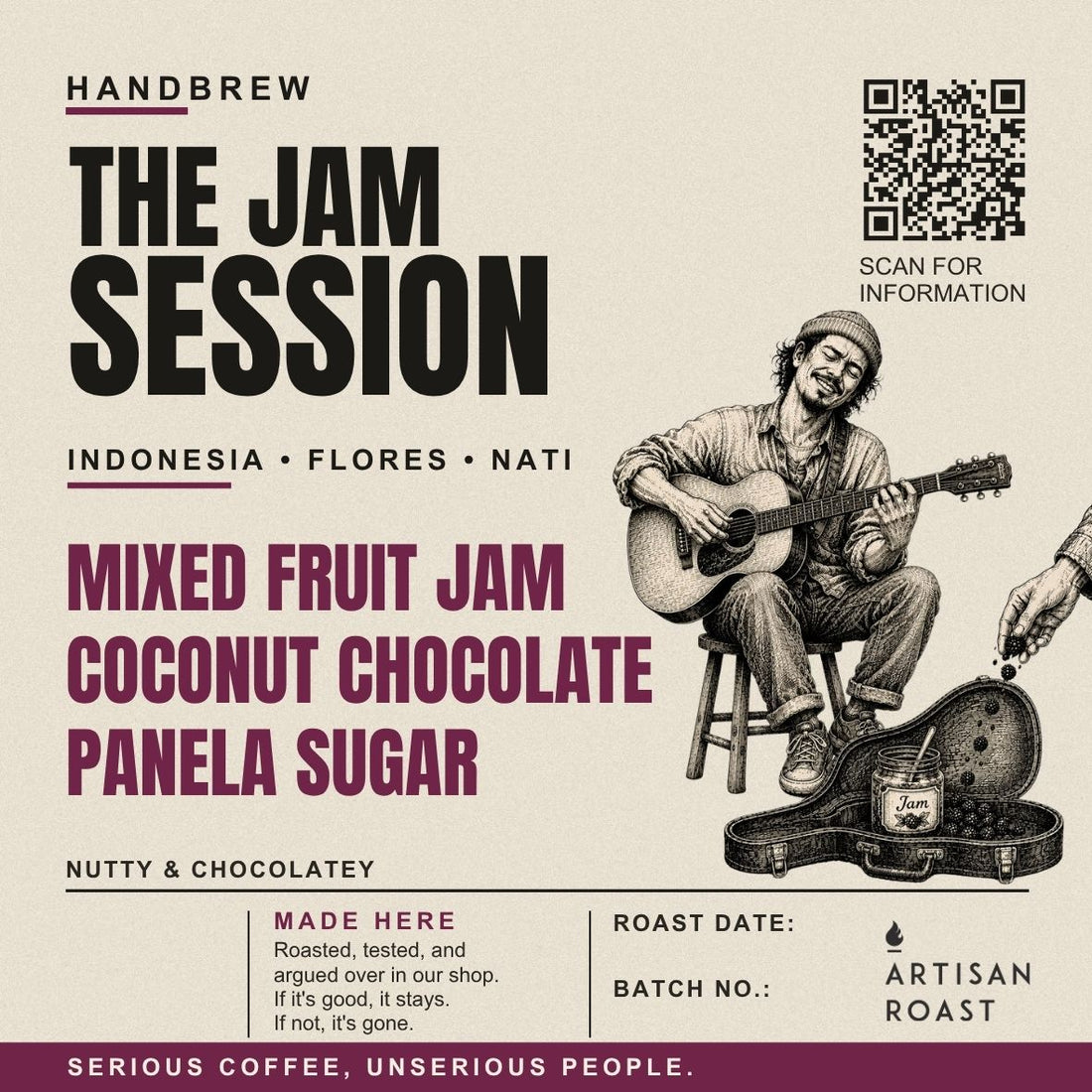 Indonesia Nati Lot 583 Handbrew Single Origin — The Jam Session