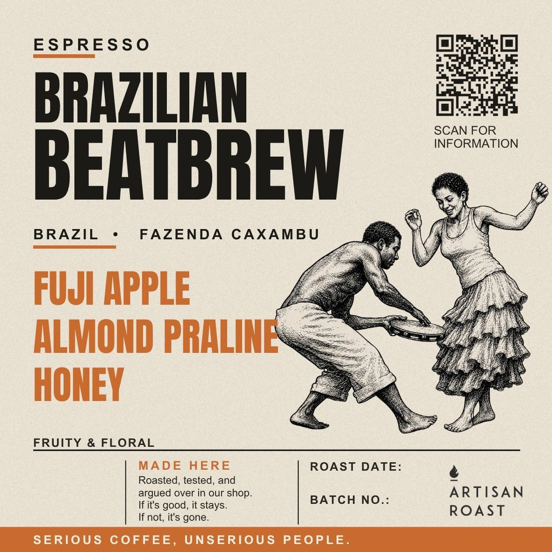Brazil Fazenda Caxambu Espresso Single Origin — Brazilian Beat Brew