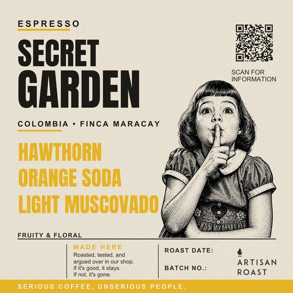 Colombia La Constancia Espresso Single Origin — Secret Garden