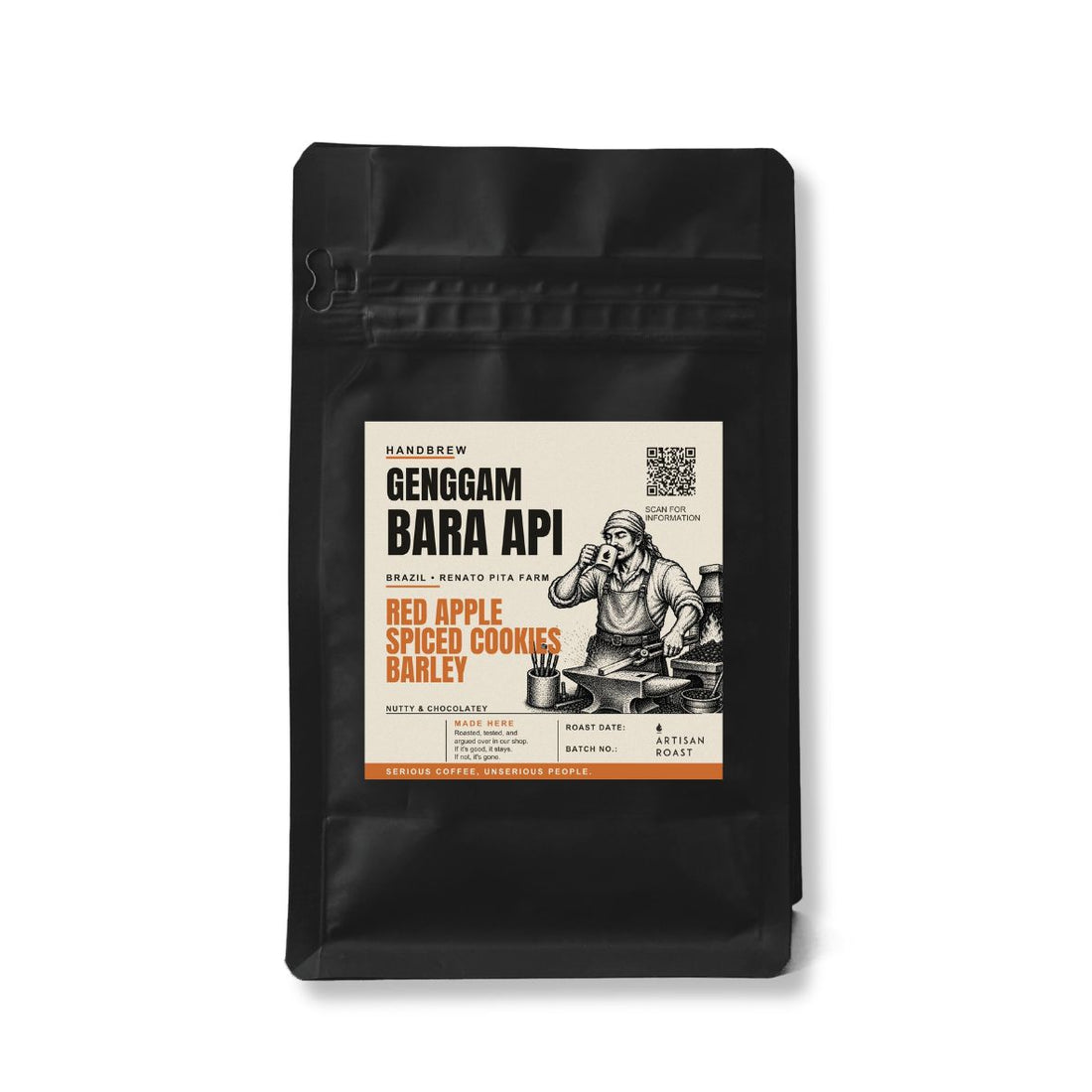 Brazil Renato Pita Handbrew Single Origin — Genggam Bara Api