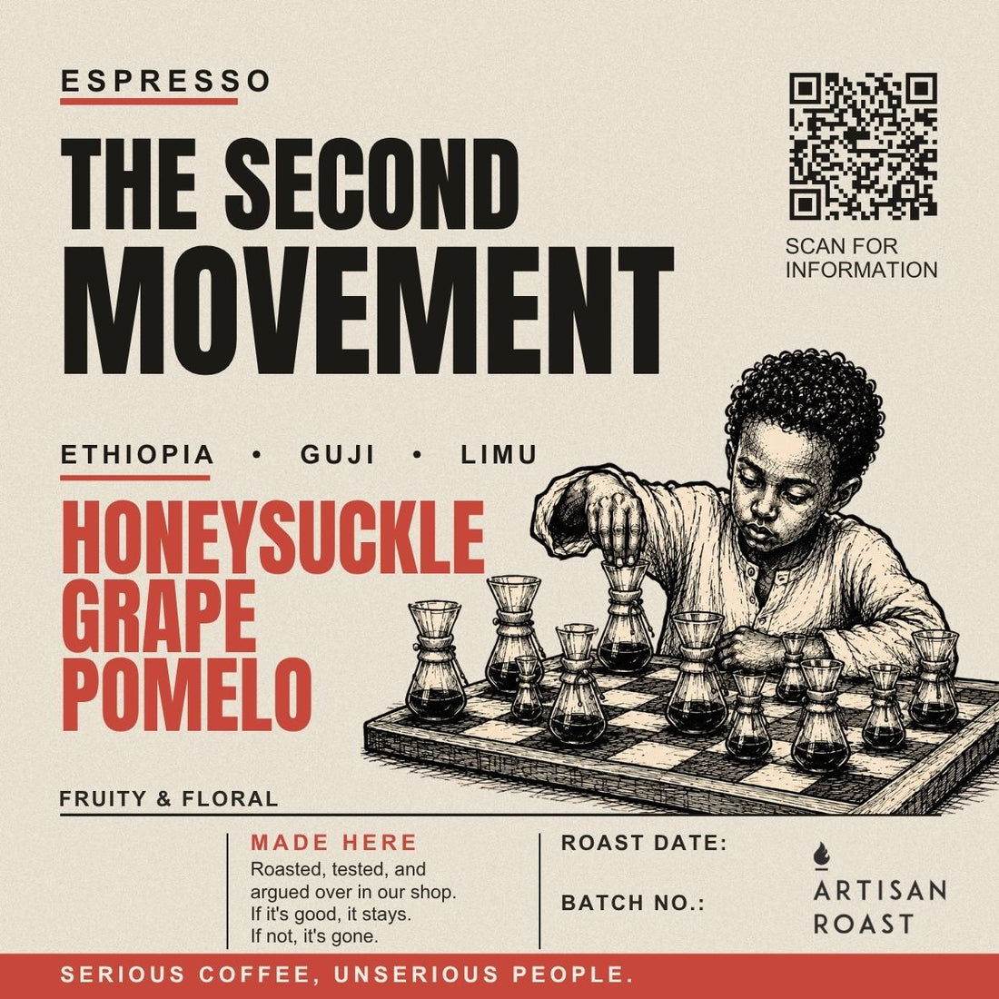 Ethio-Jazz Espresso Blend — The Second Movement