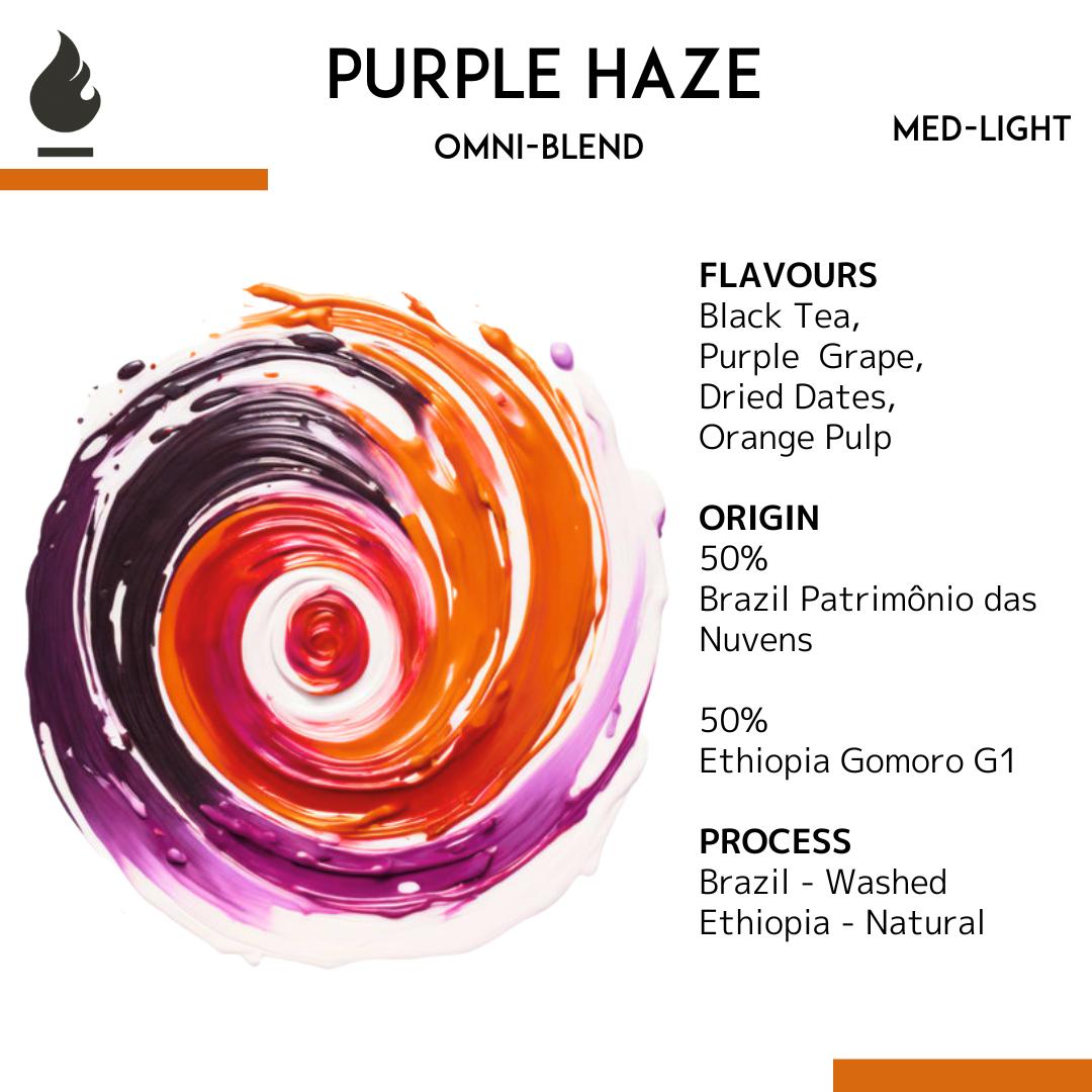 Purple Haze Medium-Light Handbrew & Espresso Blend
