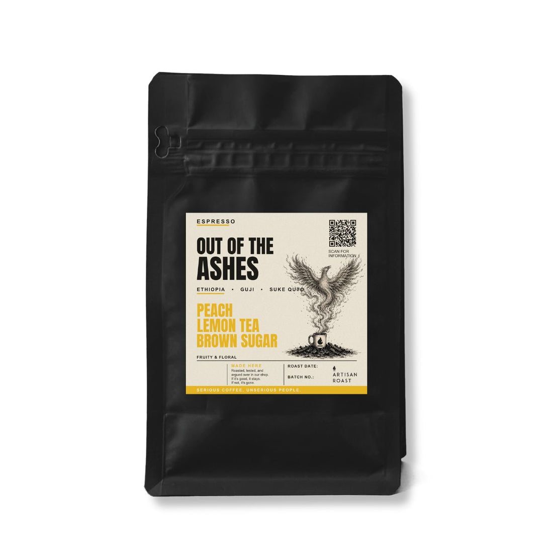 Ethiopia Suke Quto Espresso Single Origin — Out of the Ashes