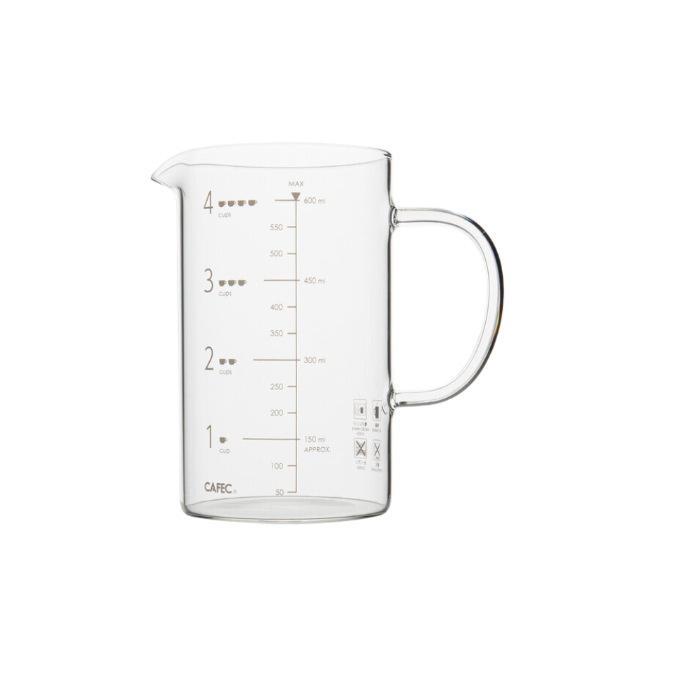 CAFEC Glass Beaker Server - 600ml