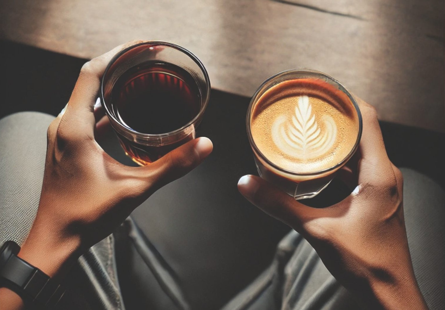 Sometimes handbrew, sometimes espresso