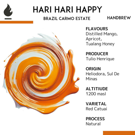 Brazil Carmo Estate Handbrew Single Origin — Hari Hari Happy