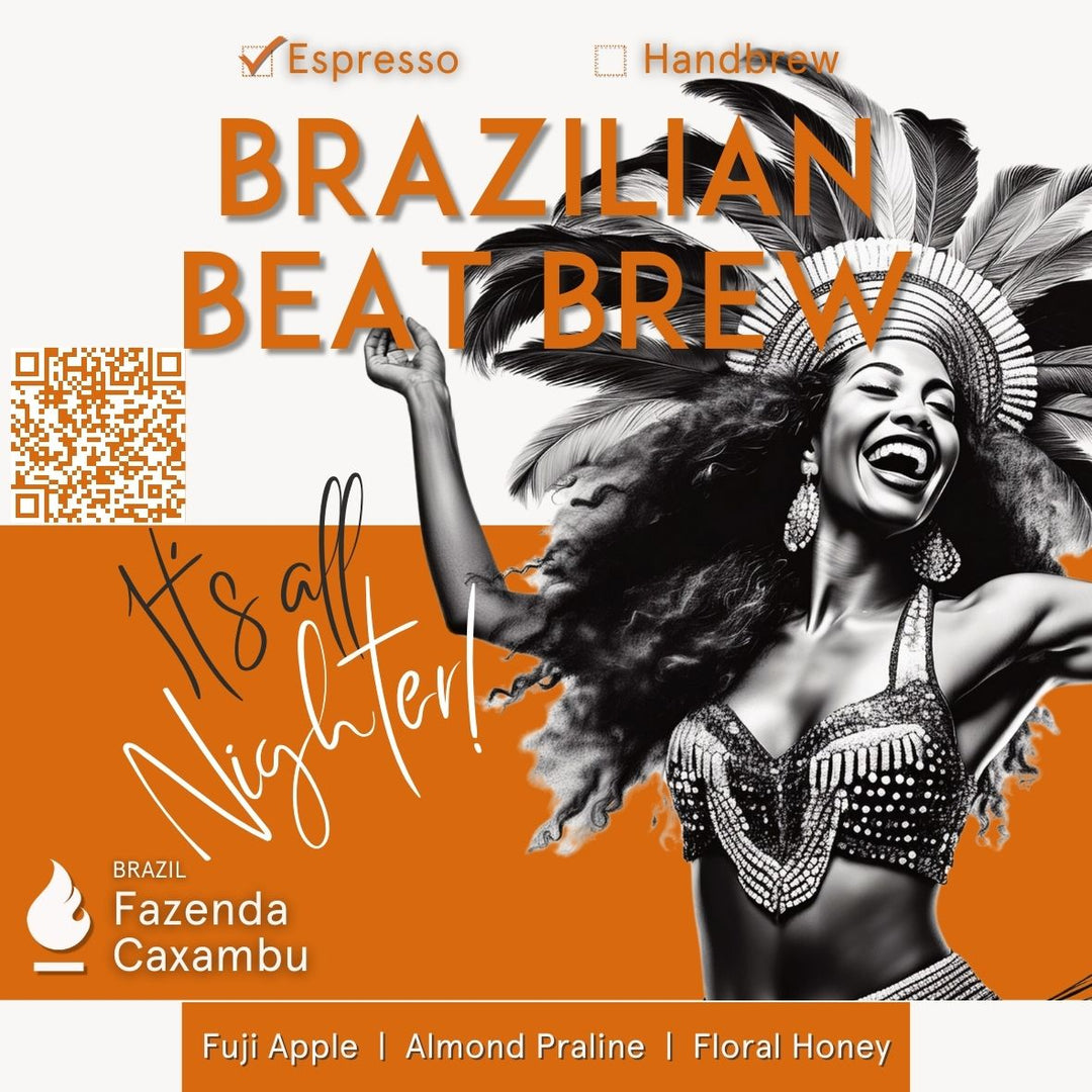 Brazil Fazenda Caxambu Espresso Single Origin — Brazilian Beat Brew