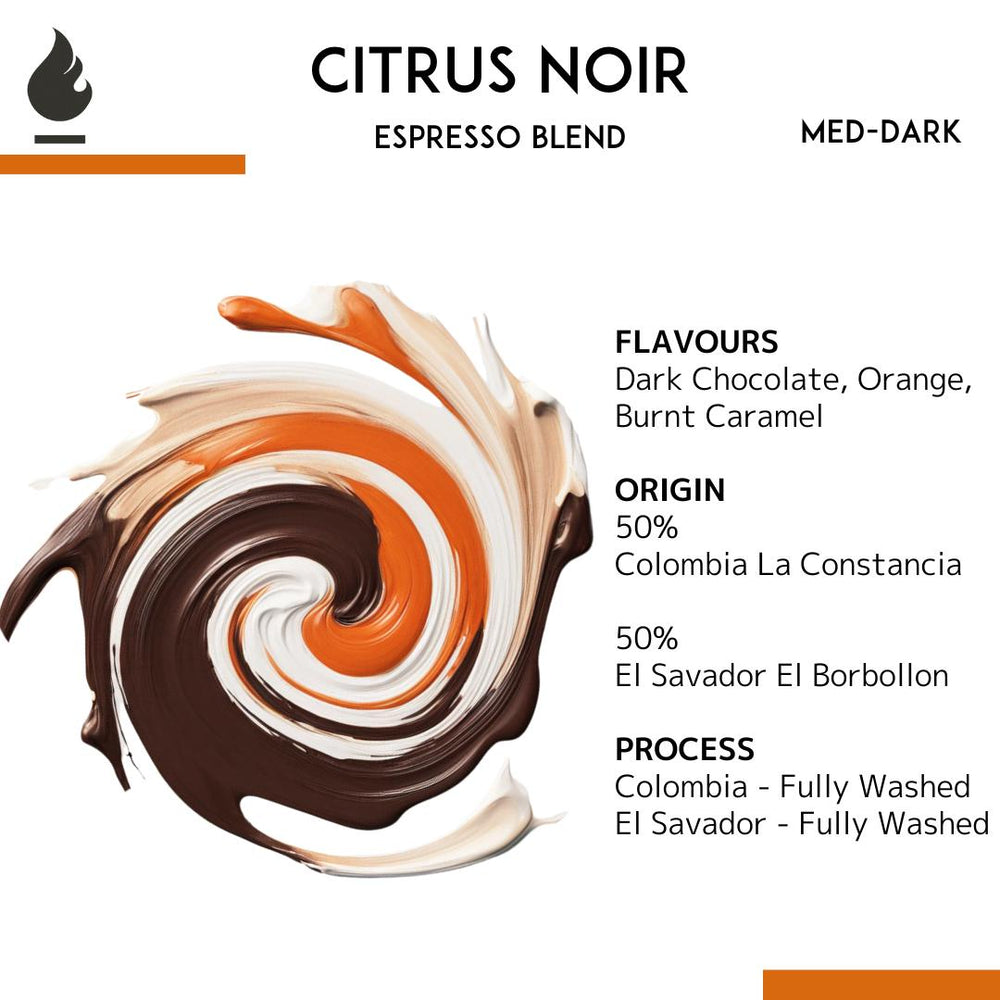 Citrus Noir Medium-dark Espresso Blend