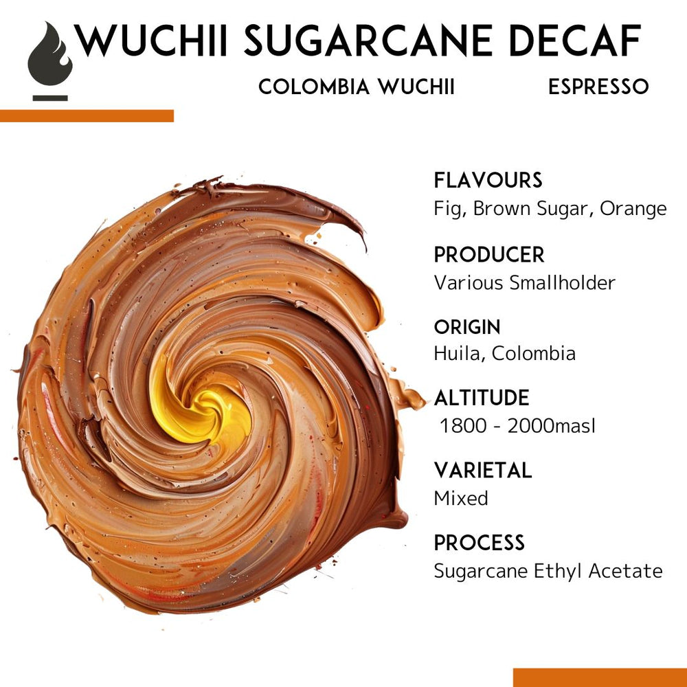 Wuchii Sugarcane Decaf Espresso Single Origin