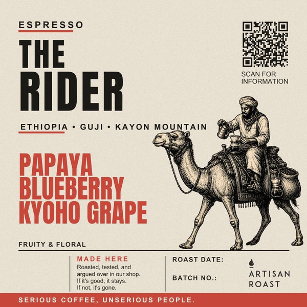Ethiopia Kayon Mountain Espresso Single Origin — The Rider