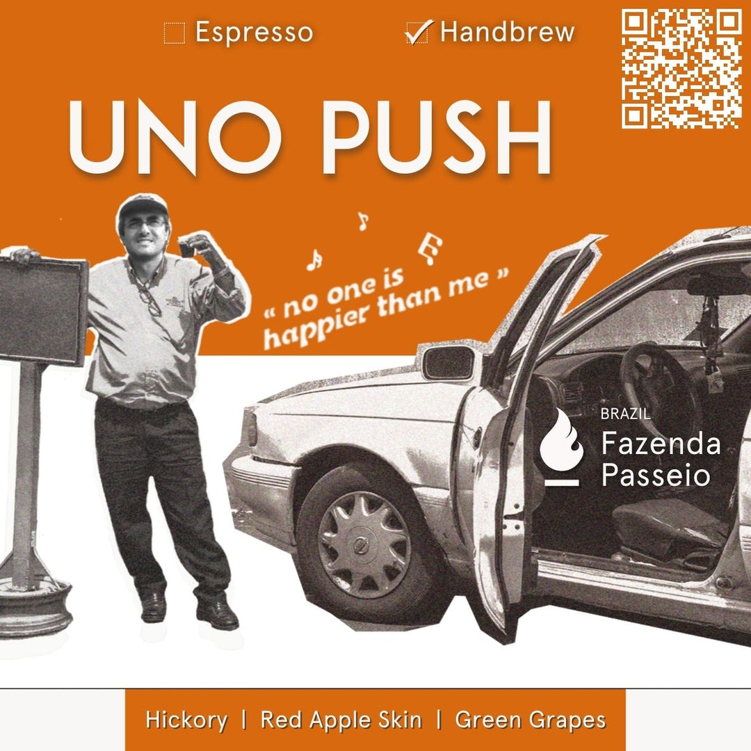 Brazil Fazenda Passeio Handbrew Single Origin — Uno Push