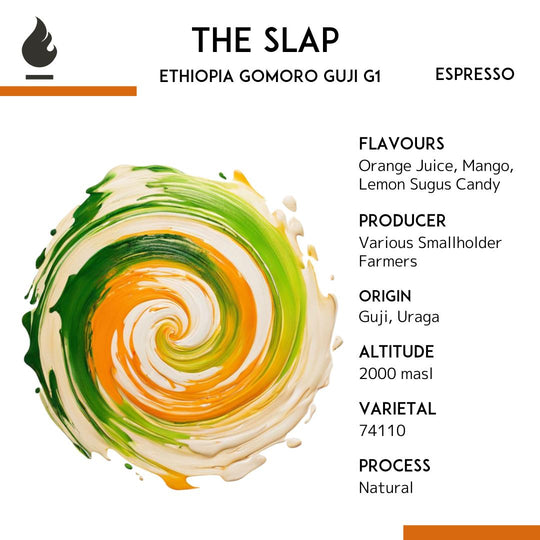 Ethiopia Gomoro Guji Grade 1 Espresso Single Origin - The Slap