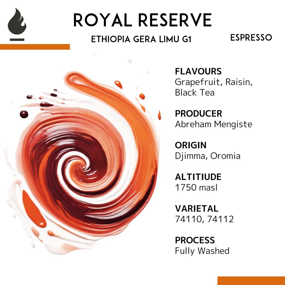 Ethiopia Limu Grade 1 Espresso Single Origin - Royal Reserve