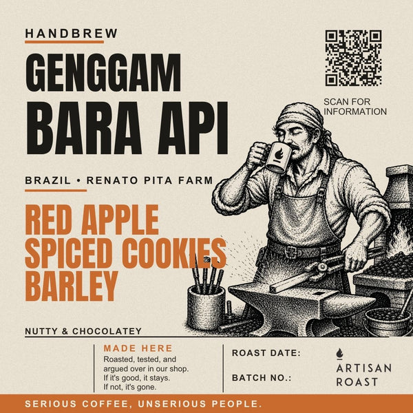 Brazil Renato Pita Handbrew Single Origin — Genggam Bara Api