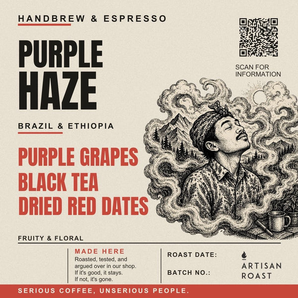 Purple Haze Medium-Light Handbrew & Espresso Blend