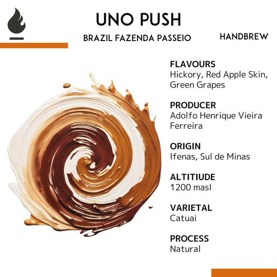 Brazil Fazenda Passeio Handbrew Single Origin — Uno Push