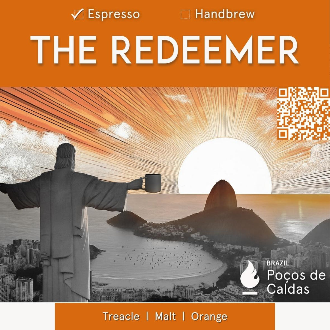 Brazil Poços de Caldas Espresso Single Origin — The Redeemer