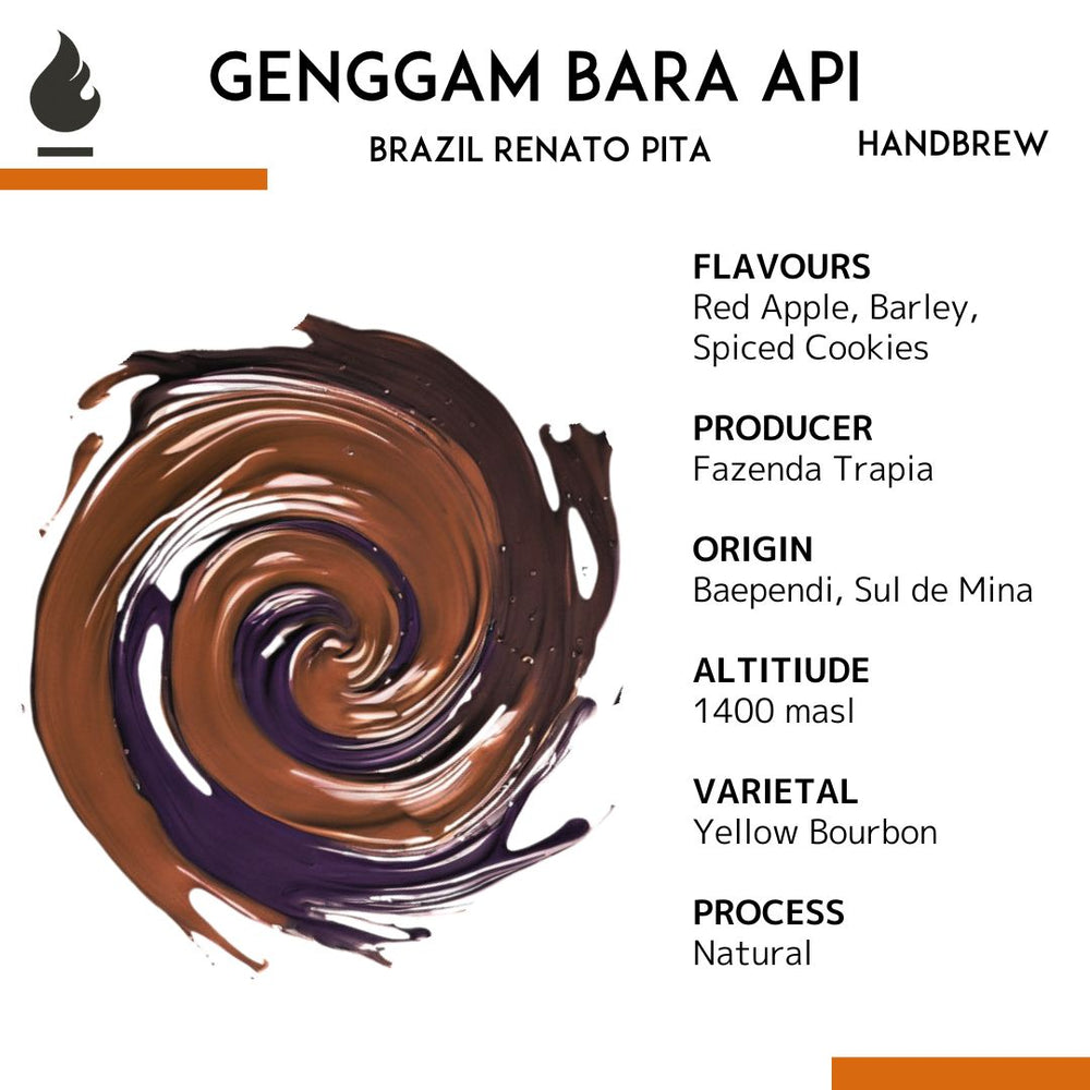 Brazil Renato Pita Handbrew Single Origin — Genggam Bara Api