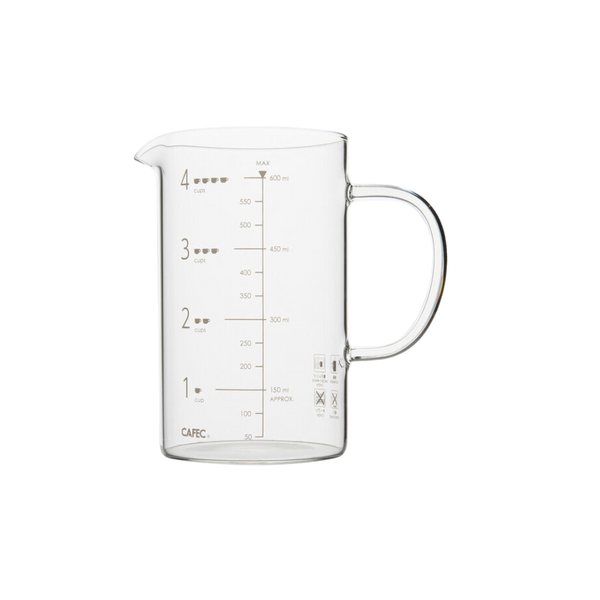 CAFEC Glass Beaker Server - 600ml